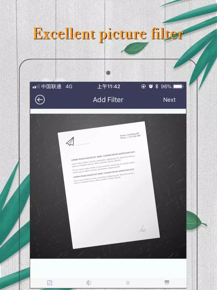 PDF Maker - QCR Recognition iPad 应用截图