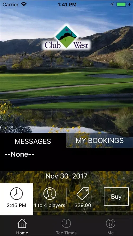 Capturas de pantalla de Club West Golf Club Tee Times