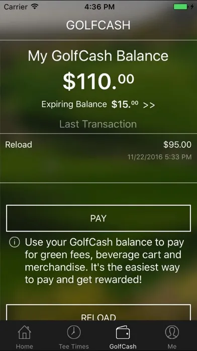 Capturas de pantalla de Eagle Mountain Golf Tee Times