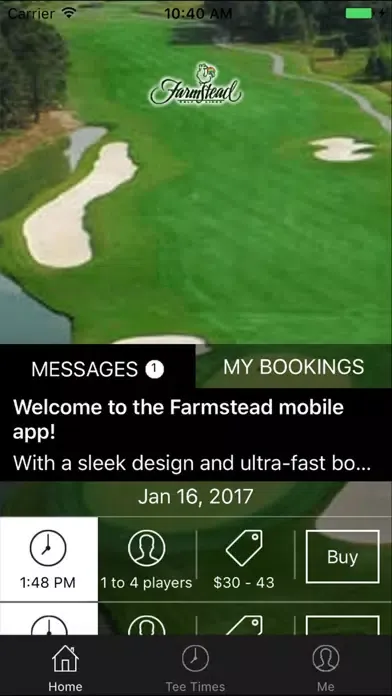 Capturas de pantalla de Farmstead Golf Tee Times