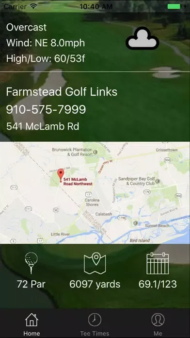 Capturas de pantalla de Farmstead Golf Tee Times