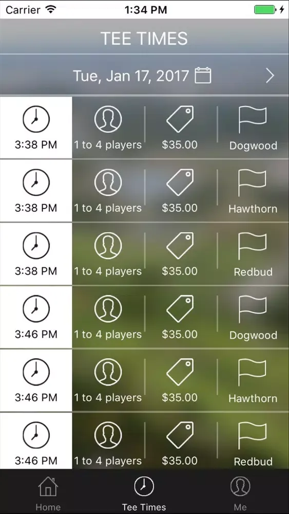 The Courses at Forest Park Tee Times 스크린샷