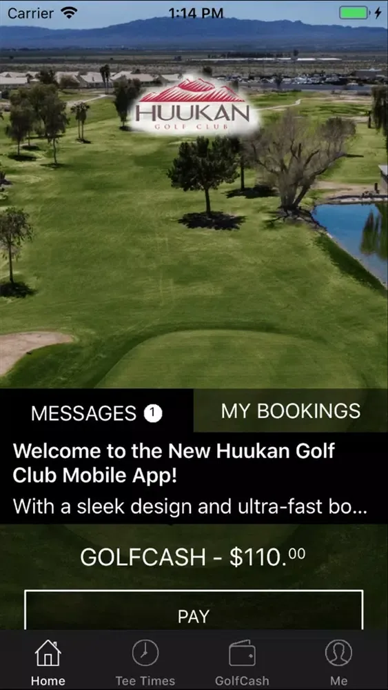 Huukan Golf Club Tee Times سکرین شاٹس