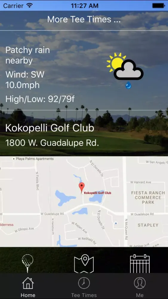 Capturas de pantalla de Kokopelli Golf Club Tee Times