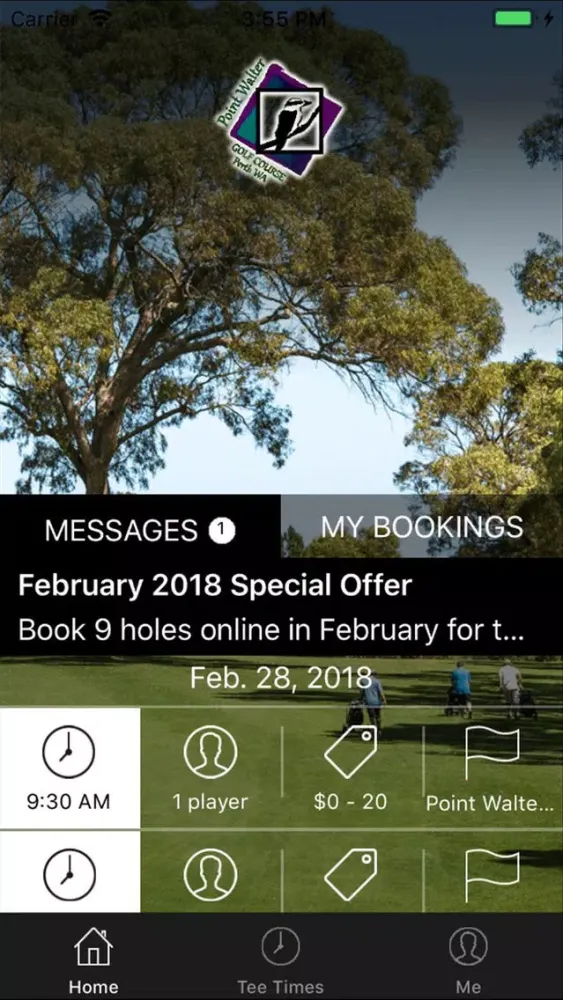 Point Walter Golf Tee Times Ekran Görüntüleri