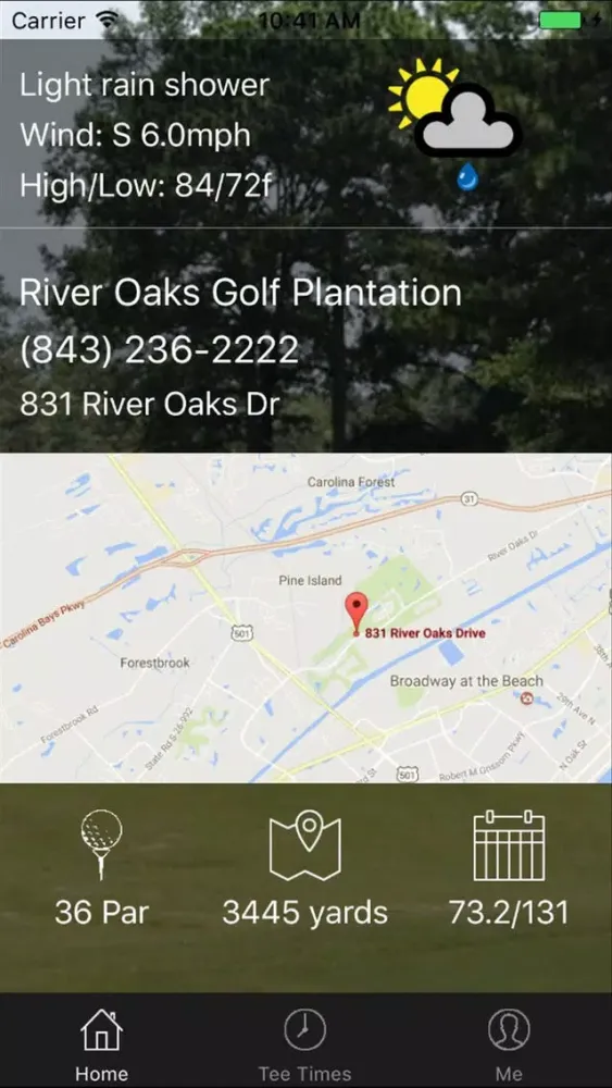 River Oaks Golf Plantation স্ক্রিনশট