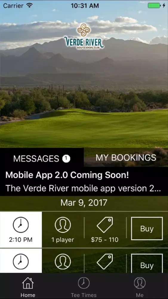Verde River Golf Tee Times Screenshots