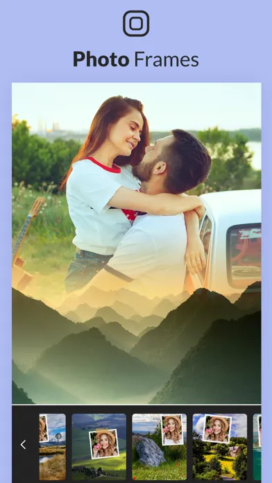 Green Hill Photo Frame স্ক্রিনশট