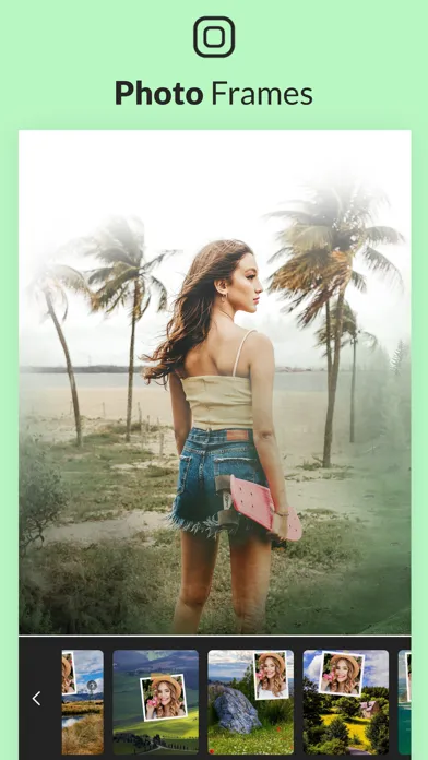 Green Hill Photo Frame স্ক্রিনশট
