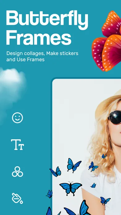 Butterfly Photo Frames سکرین شاٹس