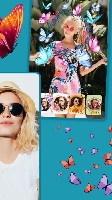Butterfly Photo Frames سکرین شاٹس