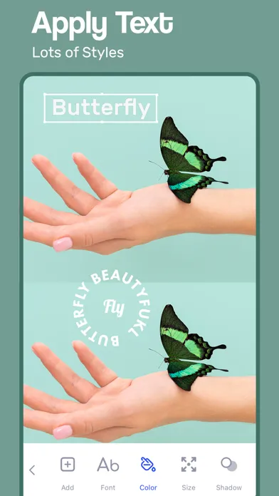 Butterfly Photo Frames سکرین شاٹس