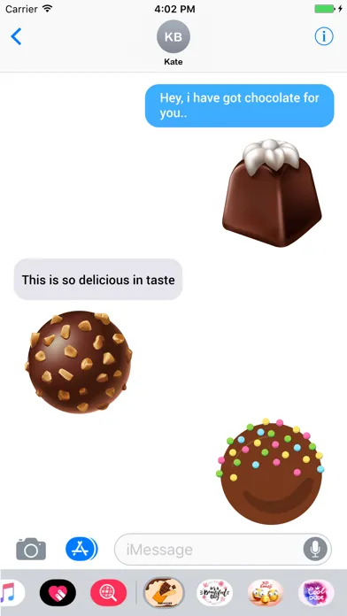 Chocolate Lover Stickers Screenshots