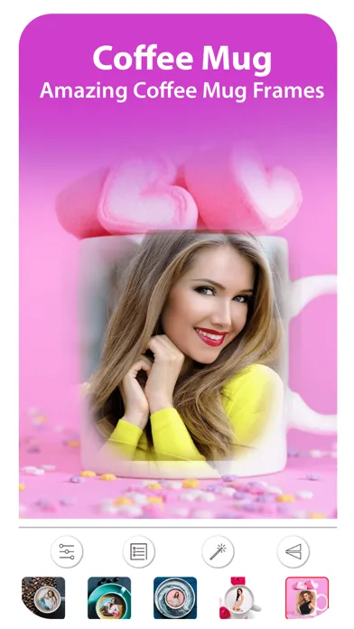 Capturas de pantalla de Coffee Mug Photo Frames