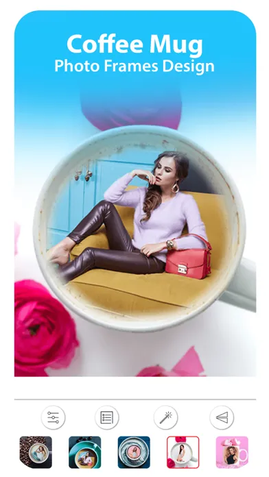 Capturas de pantalla de Coffee Mug Photo Frames