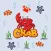 Crab Stickers Pack