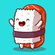 Sushi Kawaii Stickers Sushi Kawaii Stickers