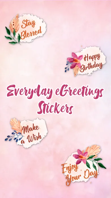 Ảnh chụp màn hình của Everyday eGreetings Stickers