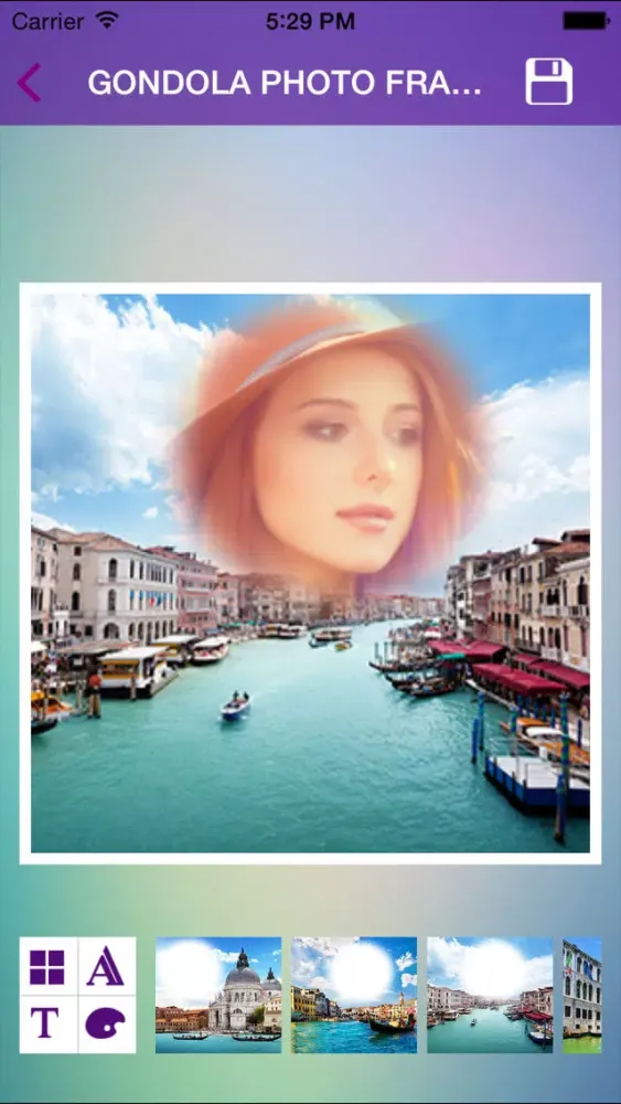 Captures d'écran de Gondola Photo Frames