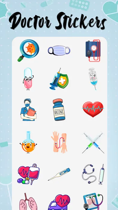 Medical Doctor Stickers স্ক্রিনশট