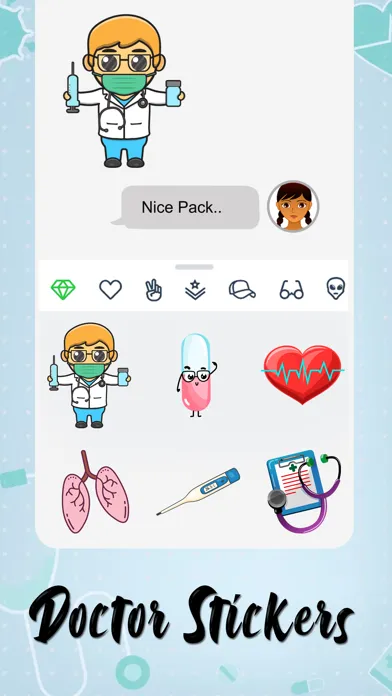 Medical Doctor Stickers স্ক্রিনশট