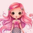 Cute Mermaid Stickers Pack