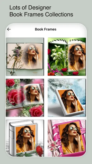 Tangkapan skrin Book Photo Frames
