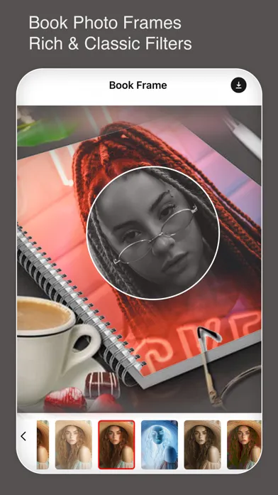 Tangkapan skrin Book Photo Frames