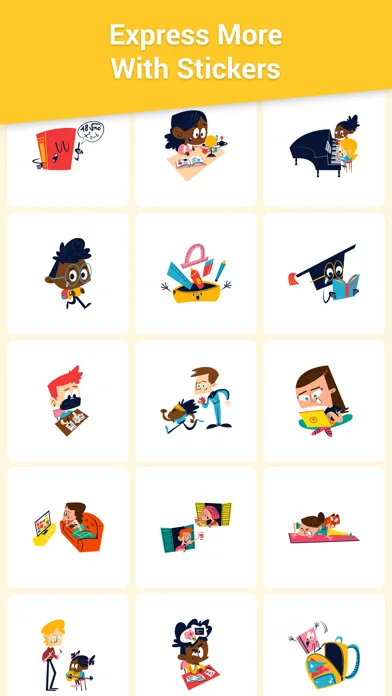 Captures d'écran de Retro Sticker World