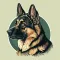 German Shepherd Dog Stickers