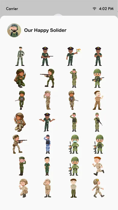Our Happy Soldiers स्क्रीनशॉट