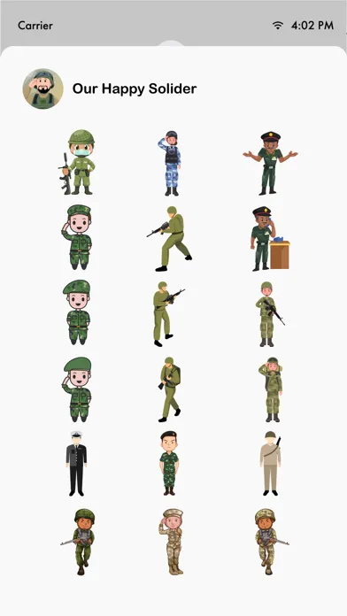 Our Happy Soldiers स्क्रीनशॉट
