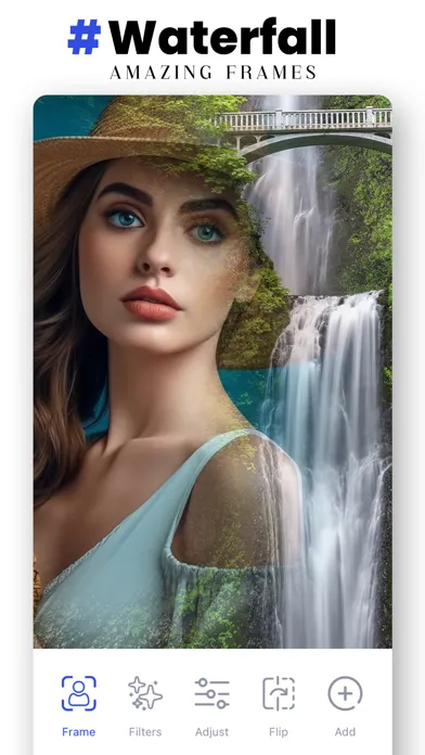 صور Waterfall Photo Frames