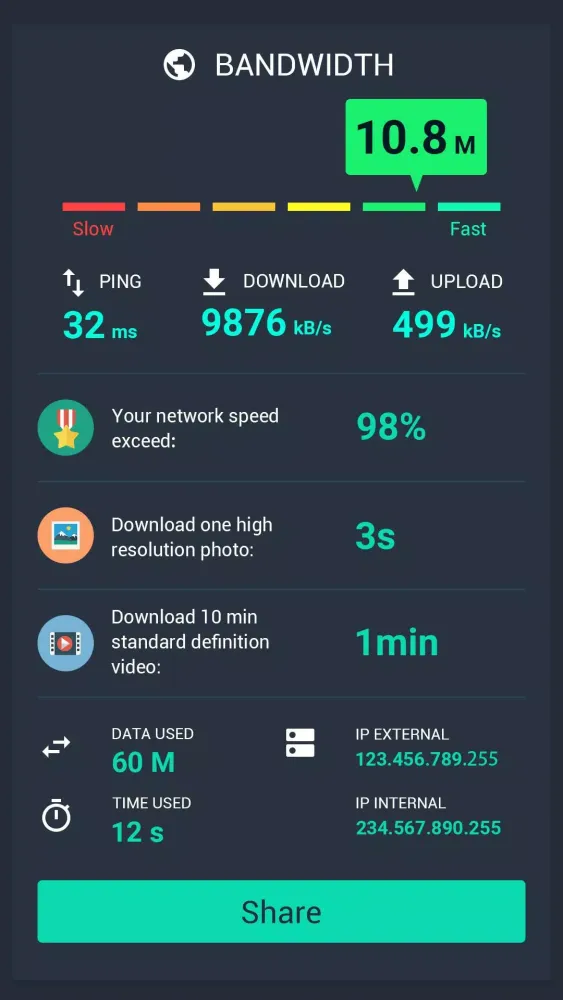 SpeedTest Master Pro Screenshots