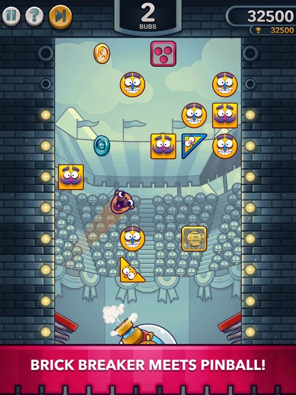 Ảnh chụp màn hình của Blasty Bubs: Brick Breaker iPad 