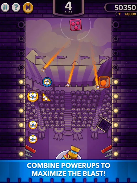 Ảnh chụp màn hình của Blasty Bubs: Brick Breaker iPad 