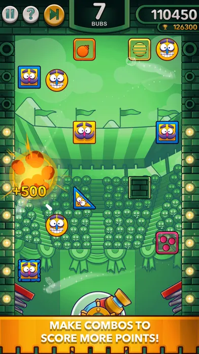 Ảnh chụp màn hình của Blasty Bubs: Brick Breaker