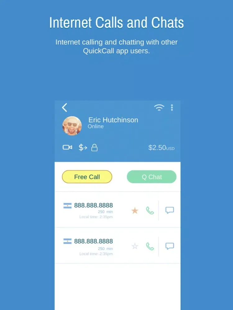 تصاویر QuickCall Video & Chat App iPad 