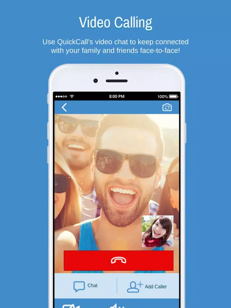 تصاویر QuickCall Video & Chat App iPad 