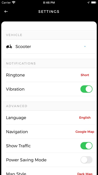 QuickCart Delivery Driver Screenshots