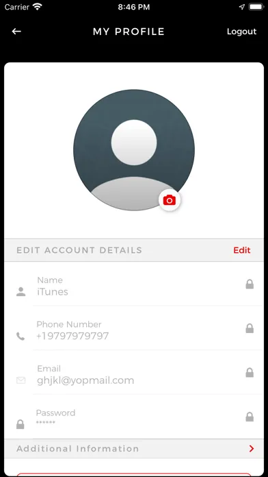 QuickCart Delivery Driver Screenshots