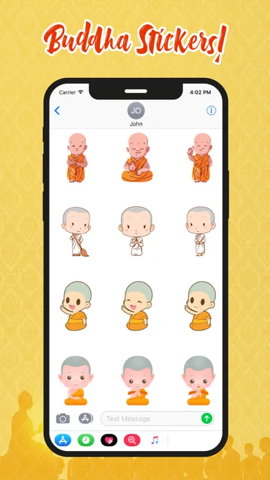 Buddha Stickers! Screenshots