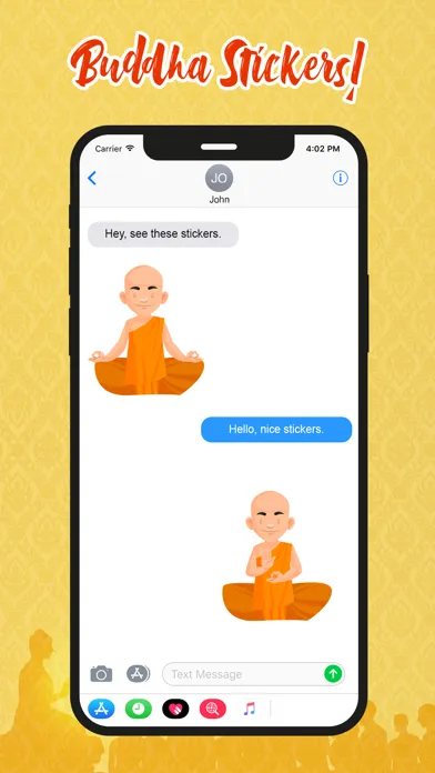 Buddha Stickers! Screenshots