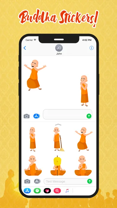 Buddha Stickers! Screenshots