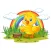 Yellow Chicken Sticker