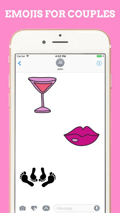 Dirty Emoji - Sexy Lips Chat应用截图
