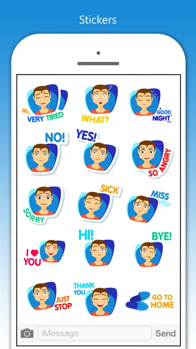 Zrzuty ekranu Men Expressions