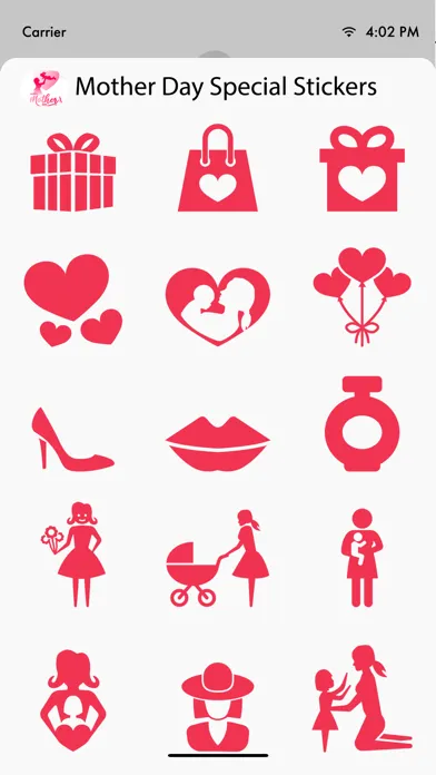 Capturas de tela do Mother's Day Special Sticker