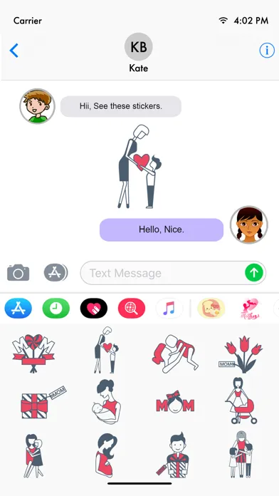Capturas de tela do Mother's Day Special Sticker