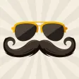 Mustache Stickers Pack For Men